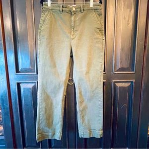 Everlane Slim Leg Crop Pant